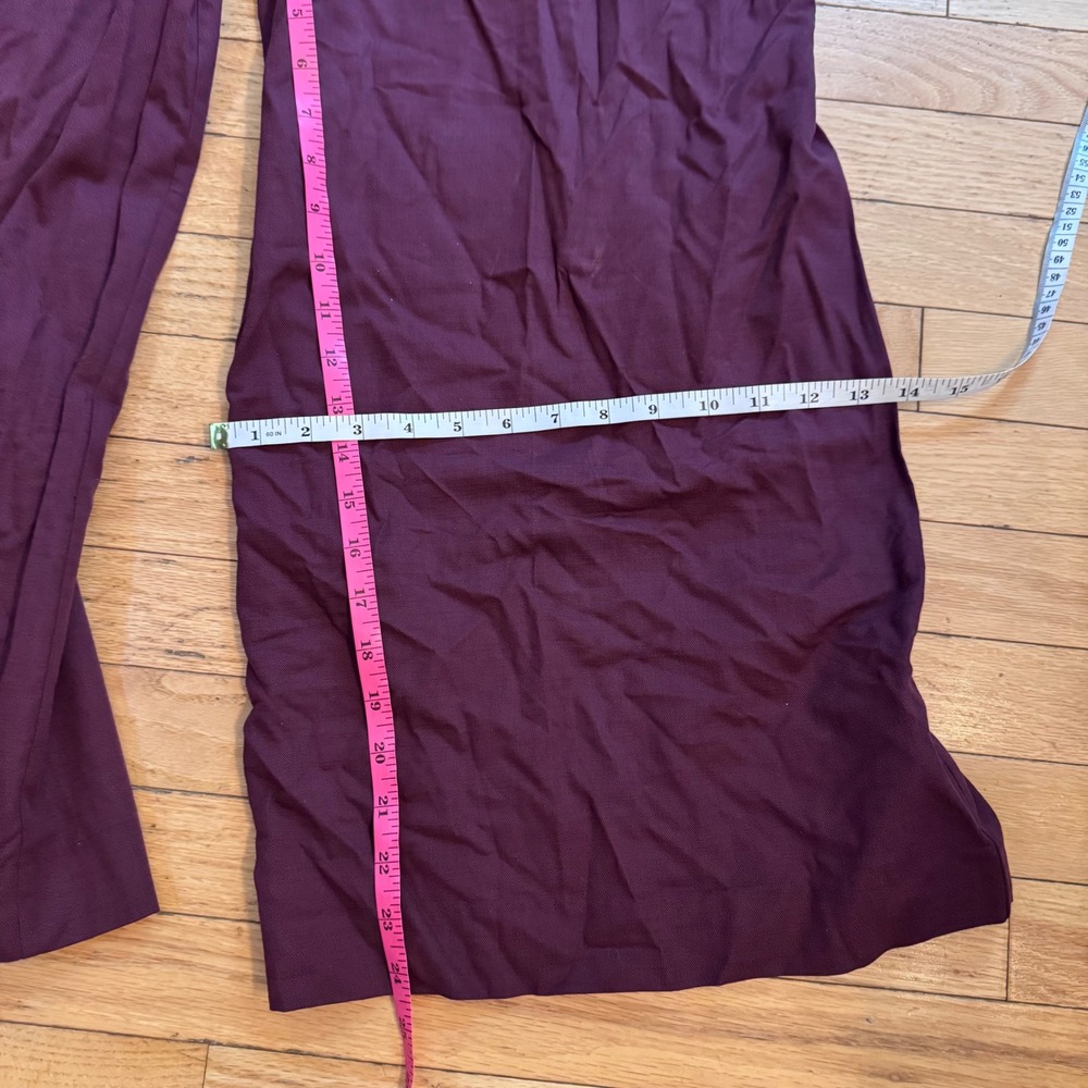 A New Day Womens XL Sleeveless Wide Leg Jumpsuit Mauve Wine Purple NWT - Picture 5 of 9